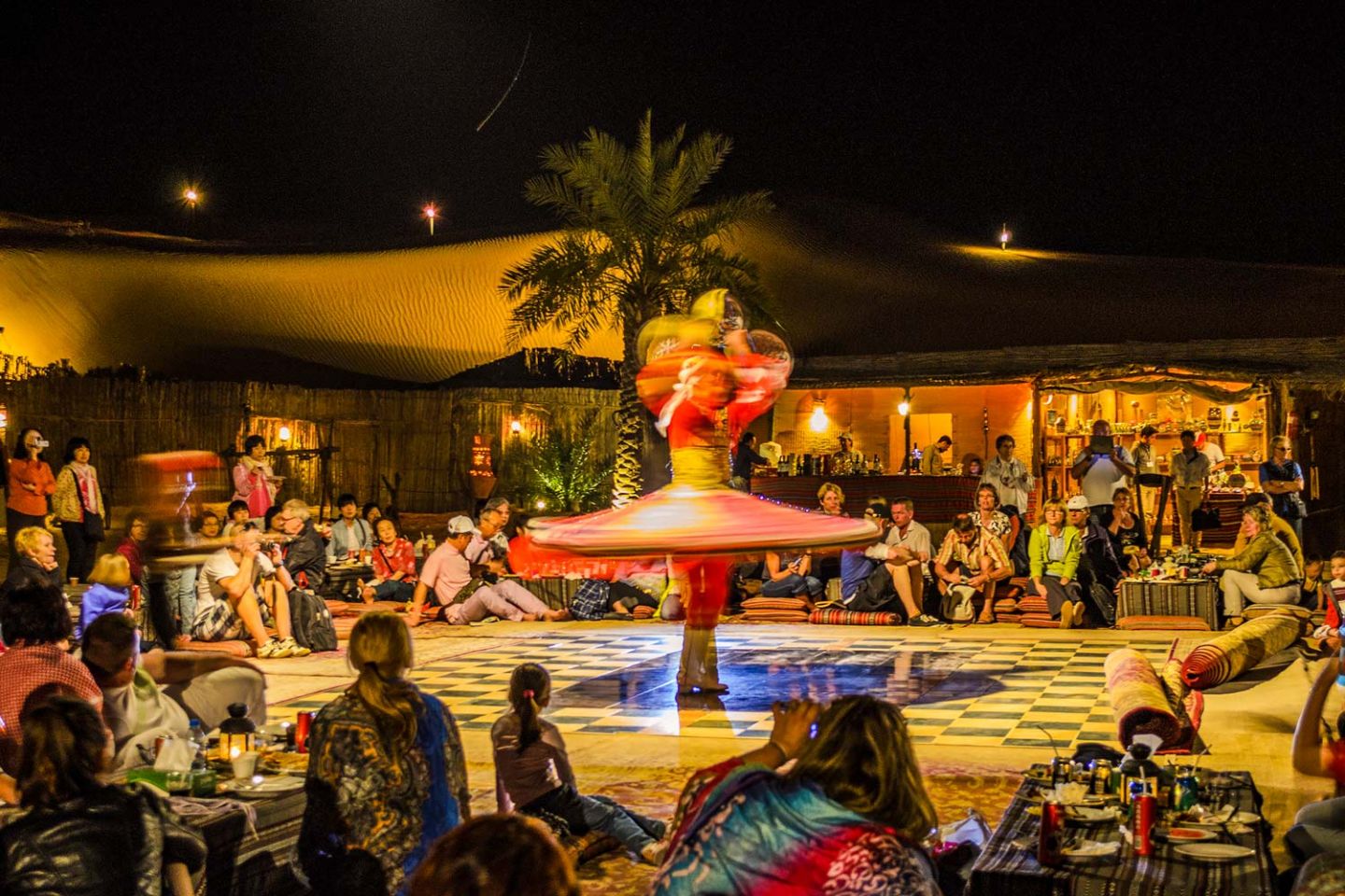 Tanoura Dance In Dubai Desert